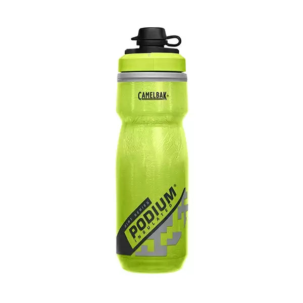 Camelbak Termal Botella MTB Serie de tierra de podio Chool 620ml con tapa verde lima