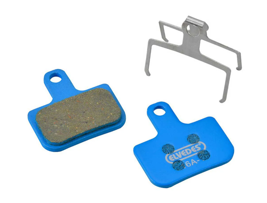 Elvedes 6906 Juego de almohadillas orgánicas para Avid, Sram DB1-DB3-DB5, Level T-TL