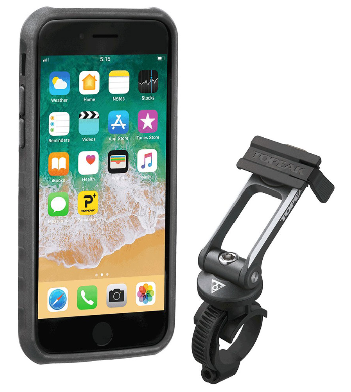 Couverture pour iPhone XS Max avec Topaak Support Ridecase avec montage