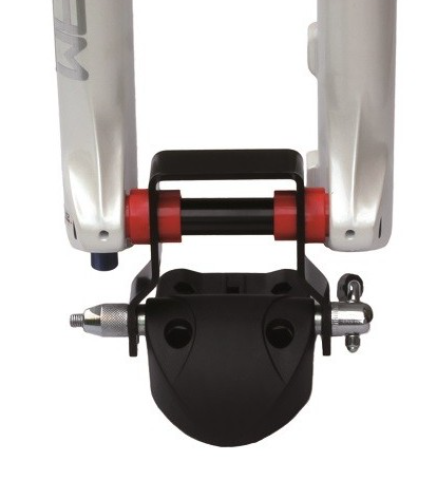 Adaptador de Peruzzo para bicicleta con pasador de pase