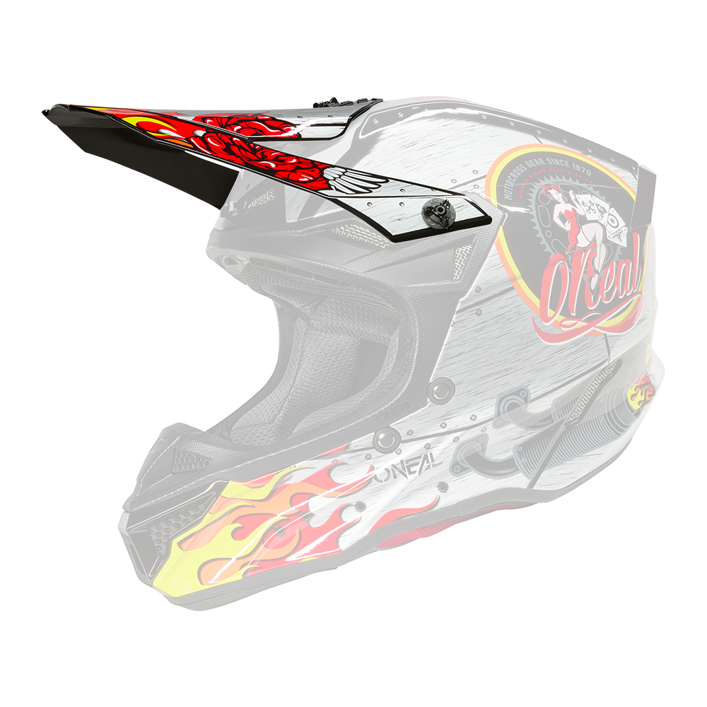 Visor de repuesto para 5SRS Polyacrylite HR Casco