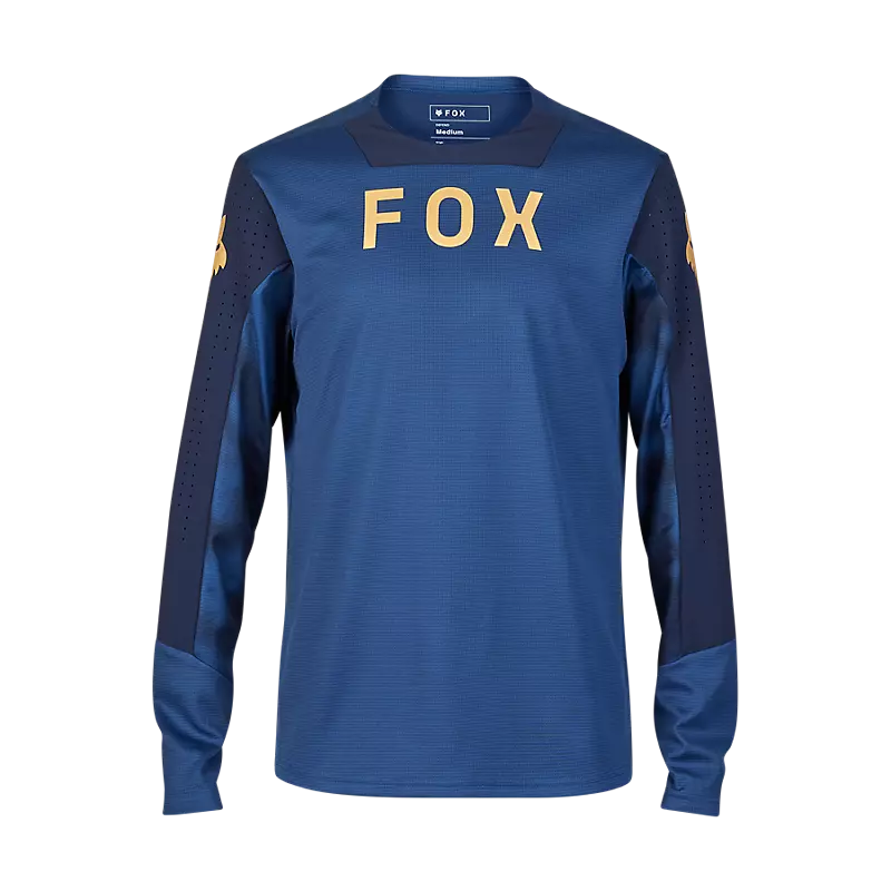 Langærmet Fox forsvarer spottet shirt