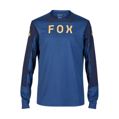 Langærmet Fox forsvarer spottet shirt