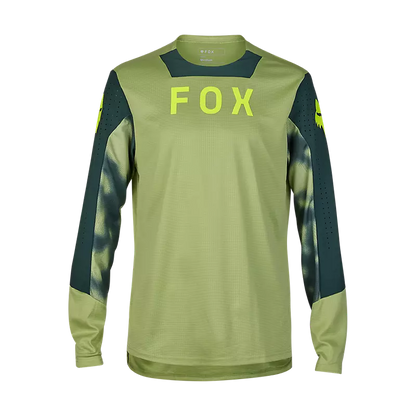 Langærmet Fox forsvarer spottet shirt