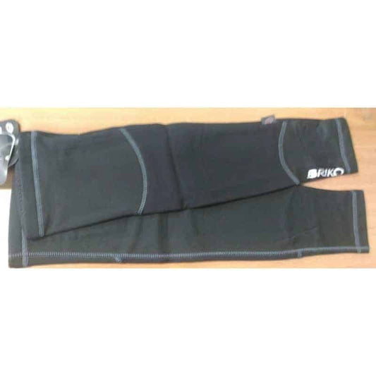 2 pairs cycling sleeves briko azamuff dynamo, black