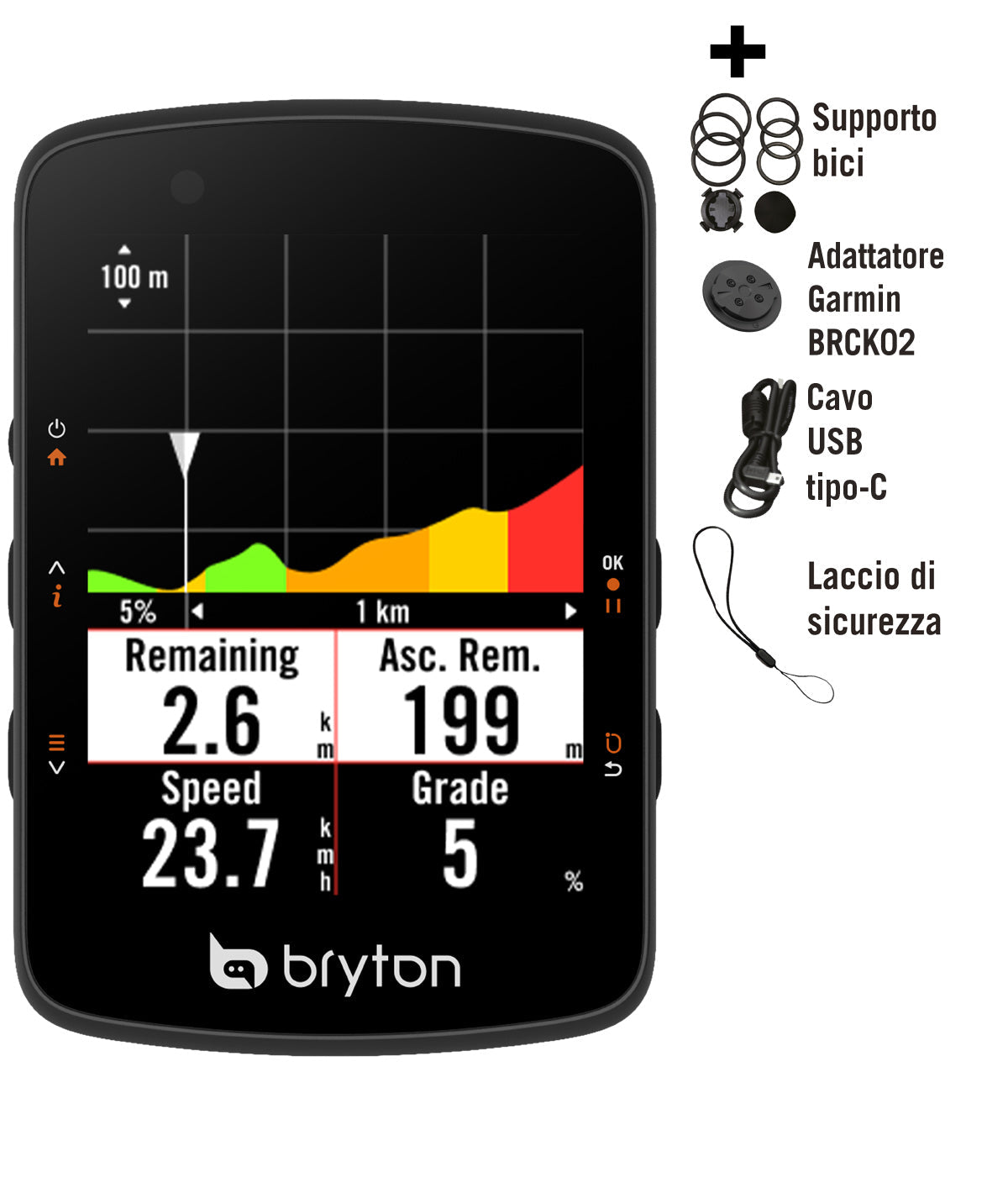Bryton 550E (appareil uniquement)