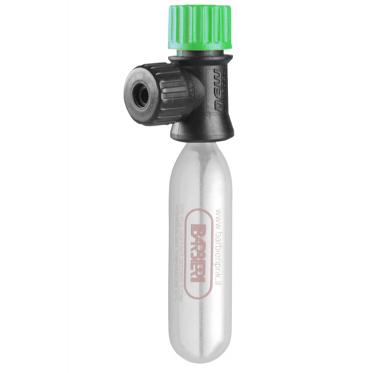 CO2 New Mikrobo Barbieri Cylinders avec bouton vert