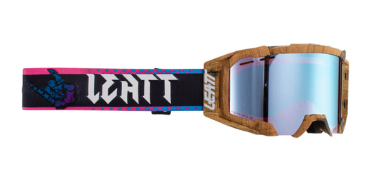 Maschera Leatt Velocity 5.0 MTB Con Lente Antifog e Antiproiettile