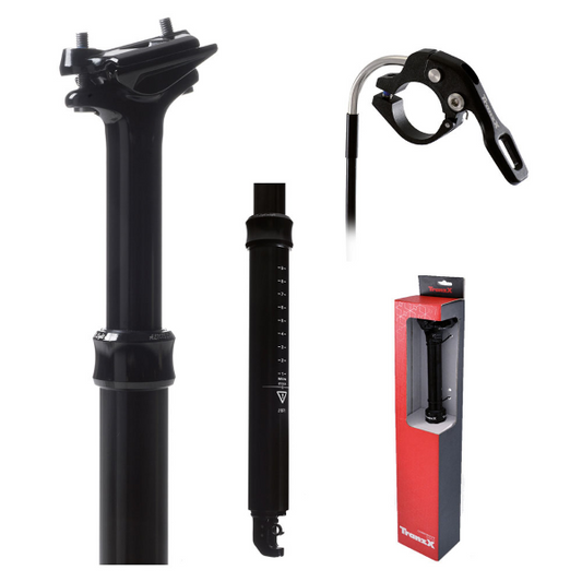 Tige de selle télescopique TranzX 31,6x370mm