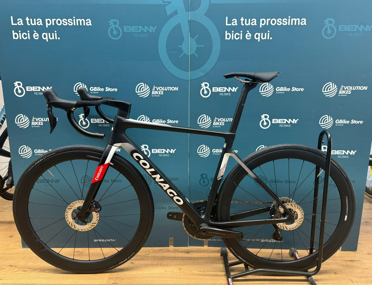 Colnago V4Rs UAE Emirates Taglia 485 - Demo Test