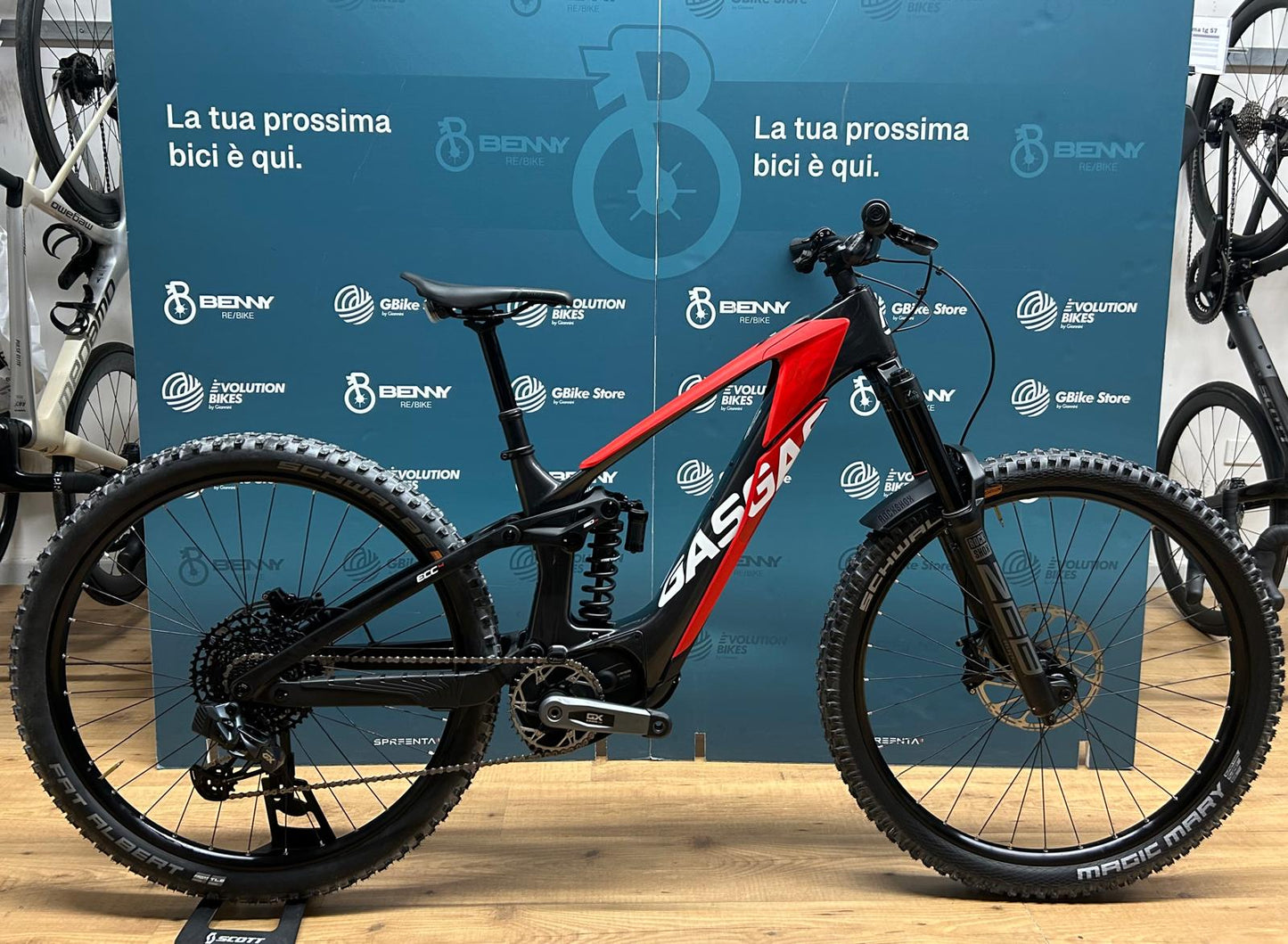 E-Bike: Gasgas usw. Schnitt S - Gebraucht