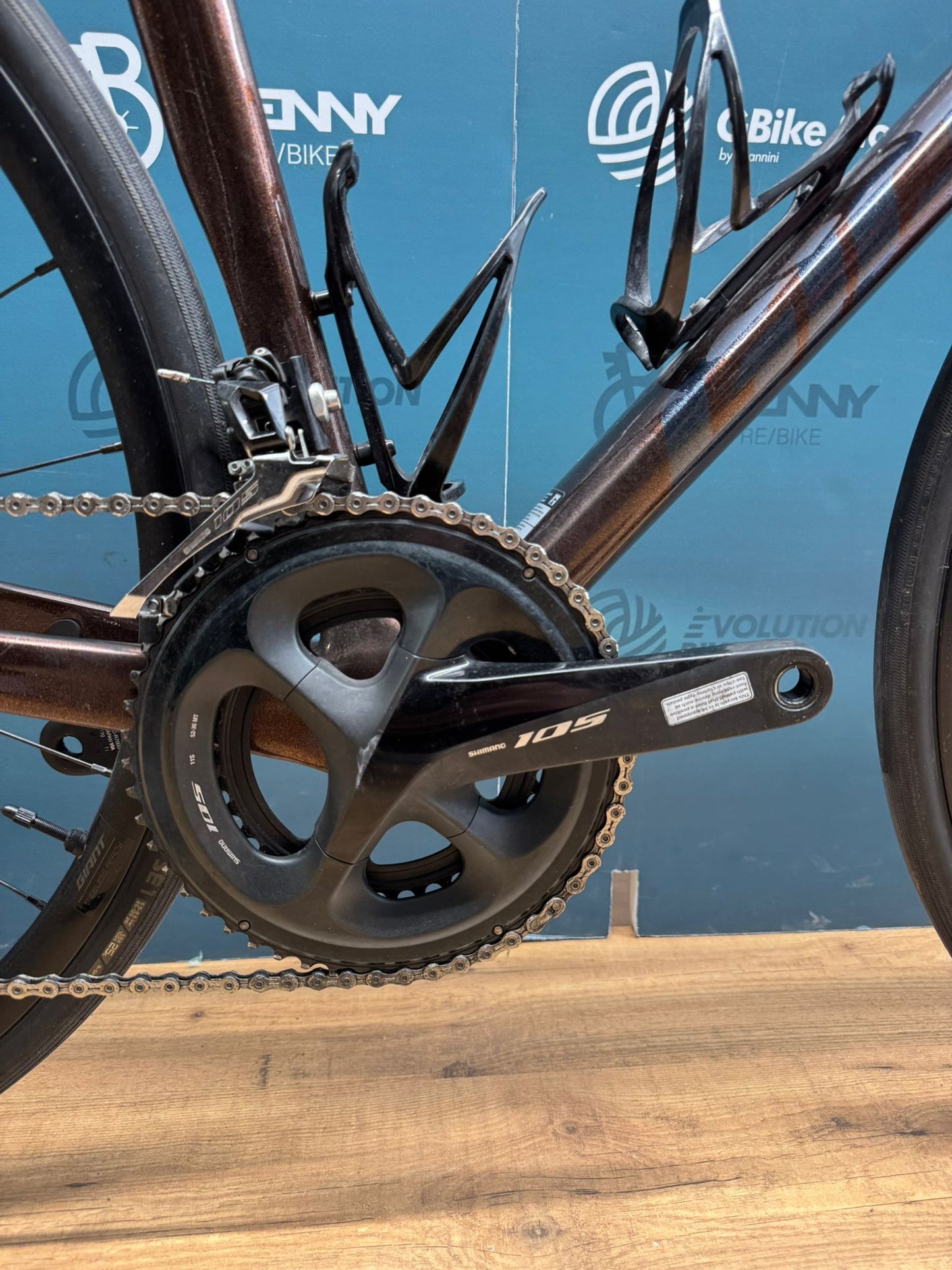 Taille du disque géant TCR 2 S - Utilisé