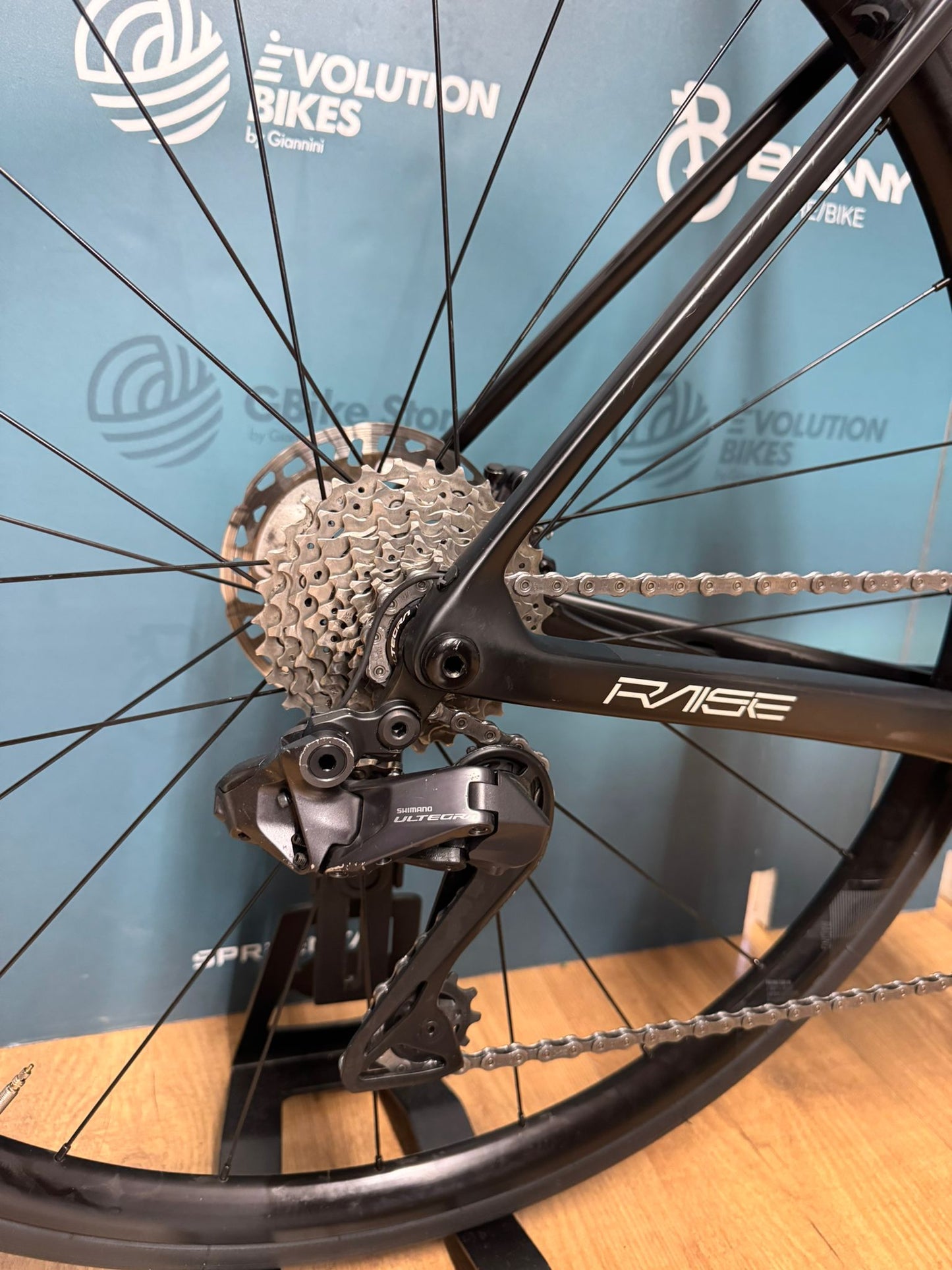 Taille du disque Megamo Raise Ultegra Di2 12v M - Utilisé
