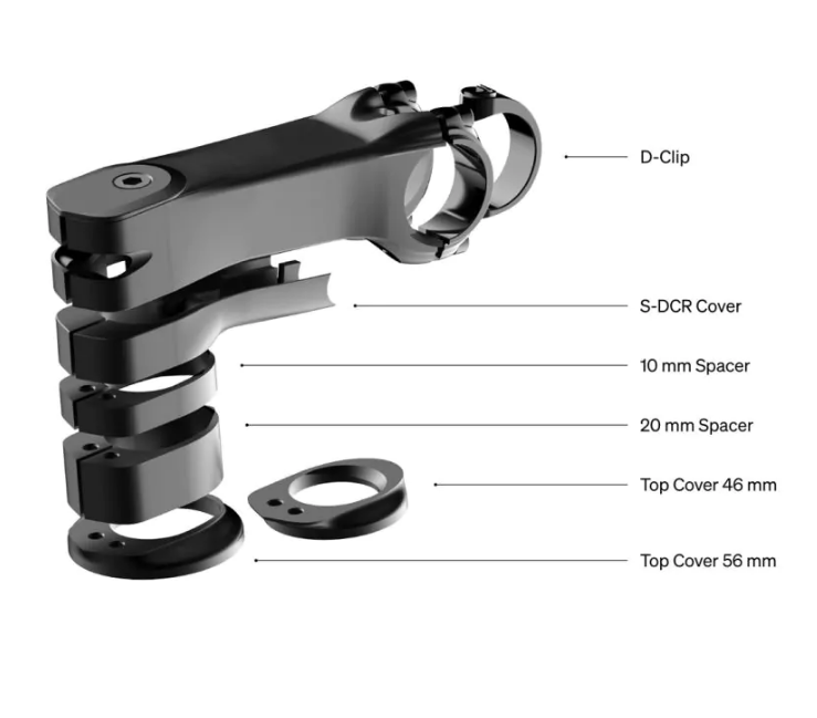 Attaque de guidon de Deda Superbox DCR