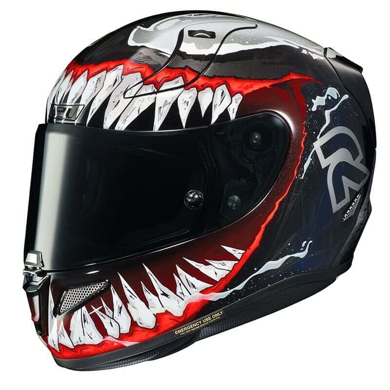 HJC RPHA 11 VENOM 2 Marvel MC1 hjälm