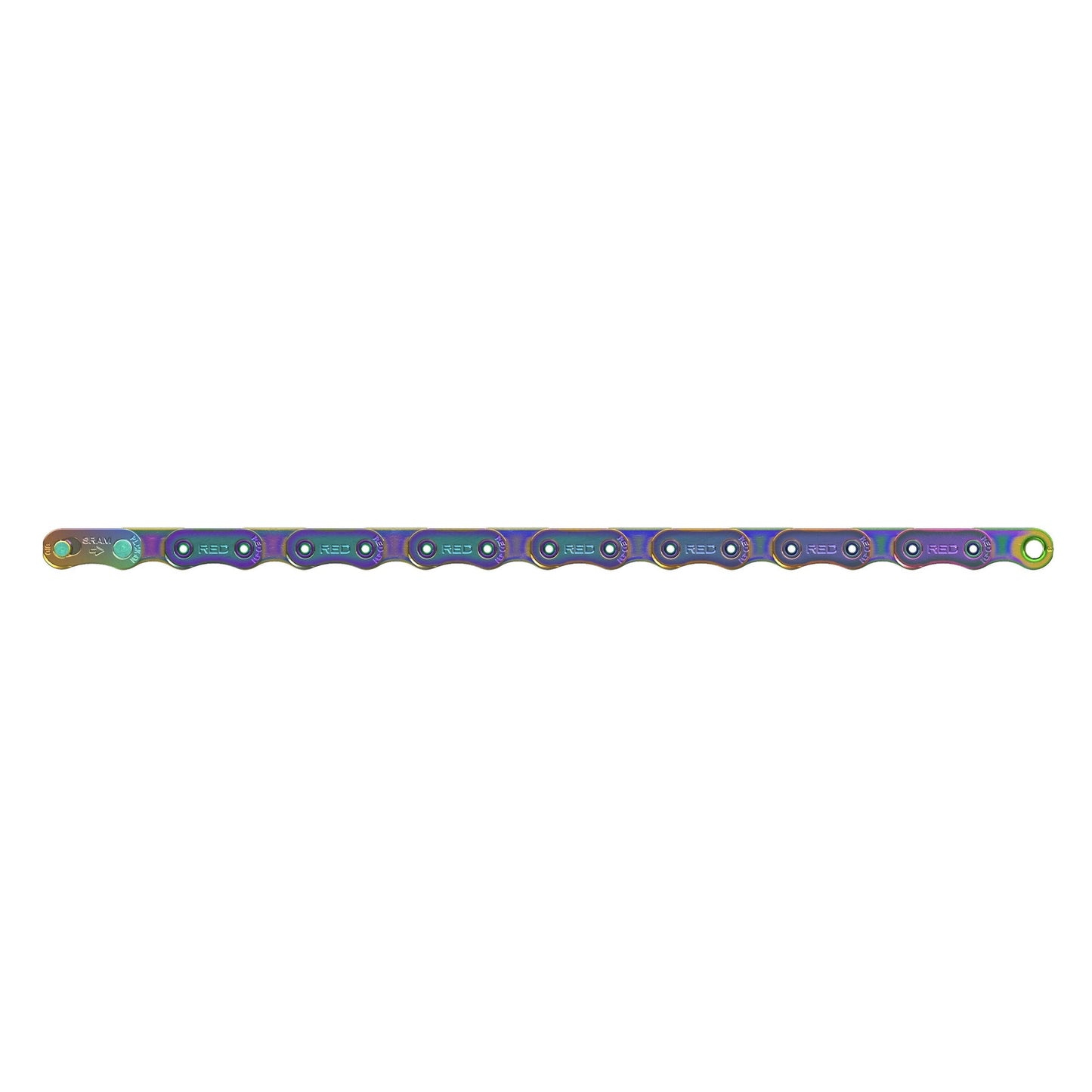 SRAM Red 12V -Kette - Regenbogen