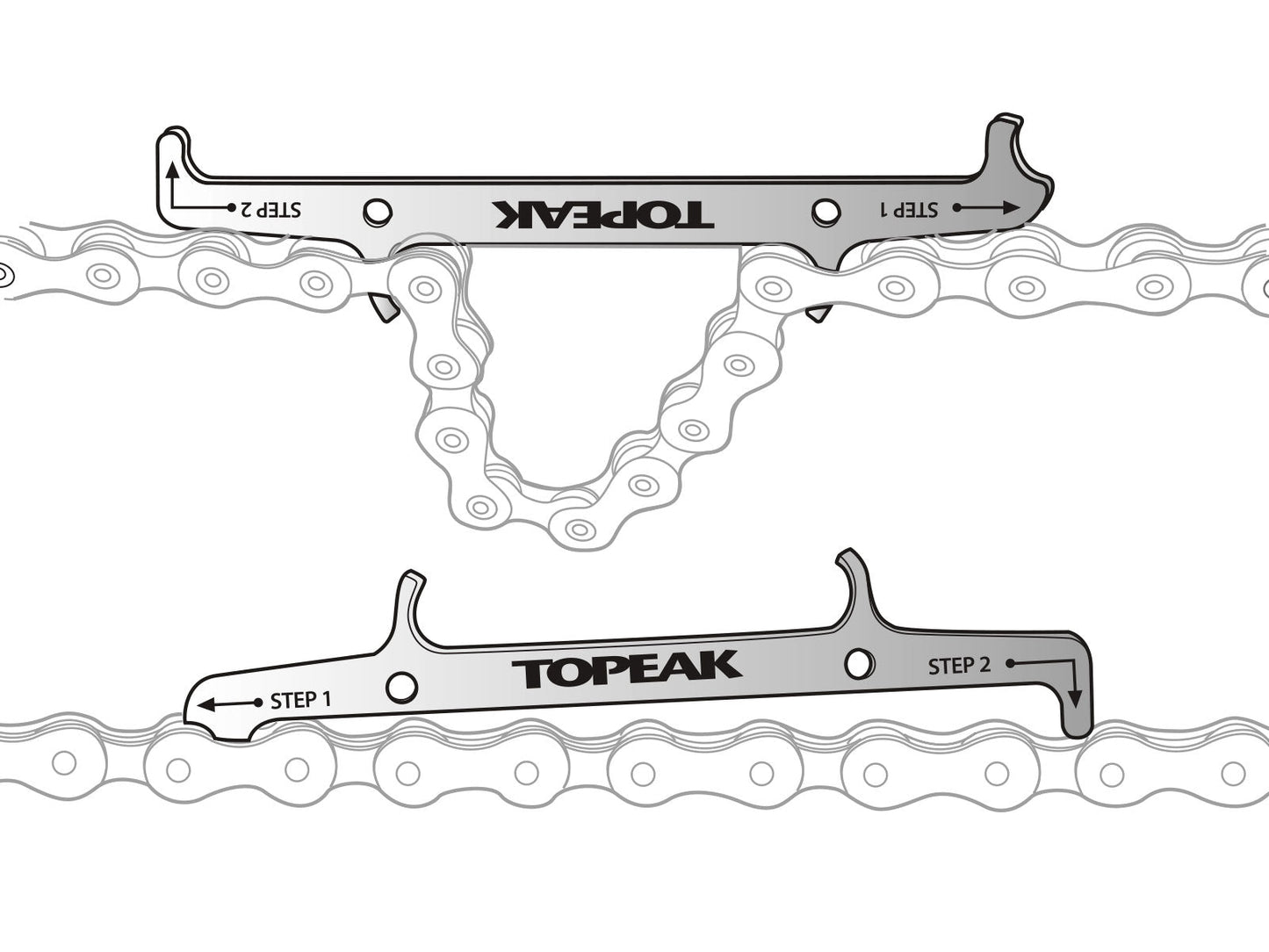 Gancio Catena Topeak Chain Hook & Wear Indicator