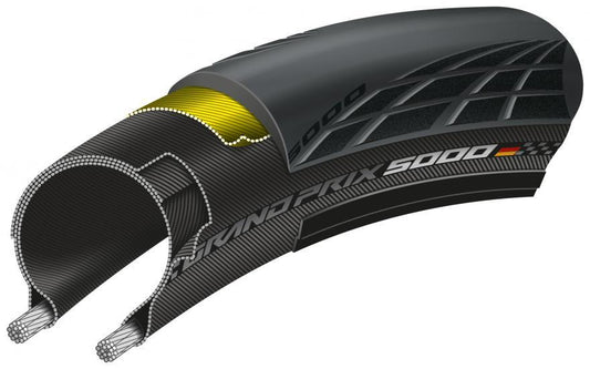 Grande Prêmio Continental 5000 700x32c Black