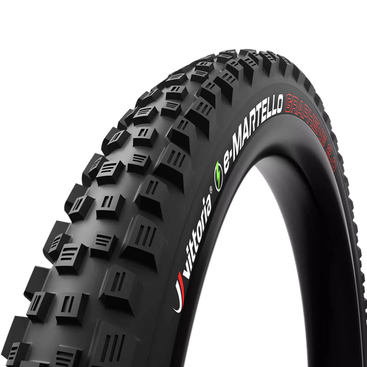 Copertone Vittoria e-Martello Graphene 2.0 4C Tubeless Ready Nero