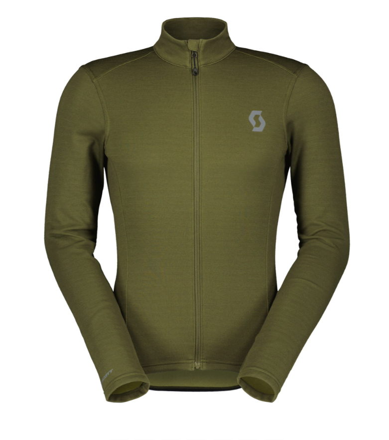 Men's long sleeved men's shirt Scott Gravel Merino