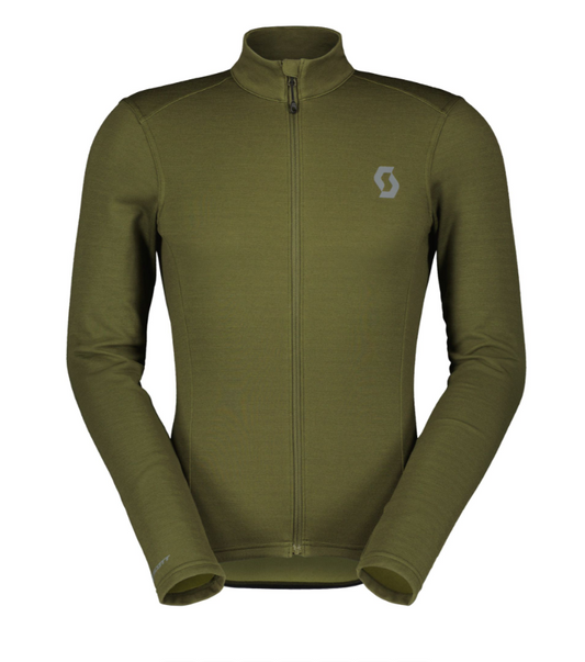 Chemise pour hommes à manches longues pour hommes Scott Gravel Merino