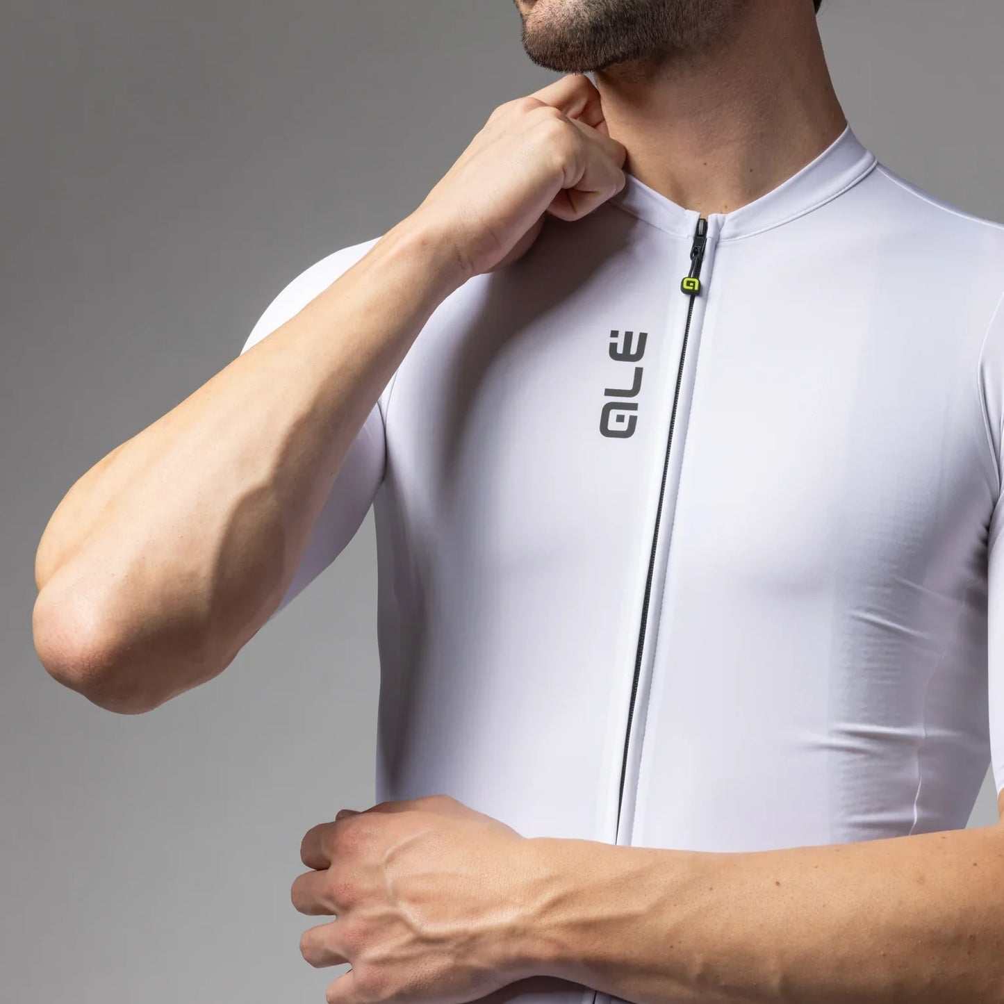 Kurzarm Short Alè Pragma Farbblock 2025