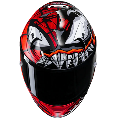 HJC RPHA 12 Maximized Venom Marvel Mc1SF helmet