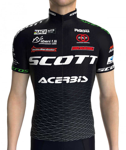 Krótkie rękawie Rost Rost Rabs Scott Racing Team