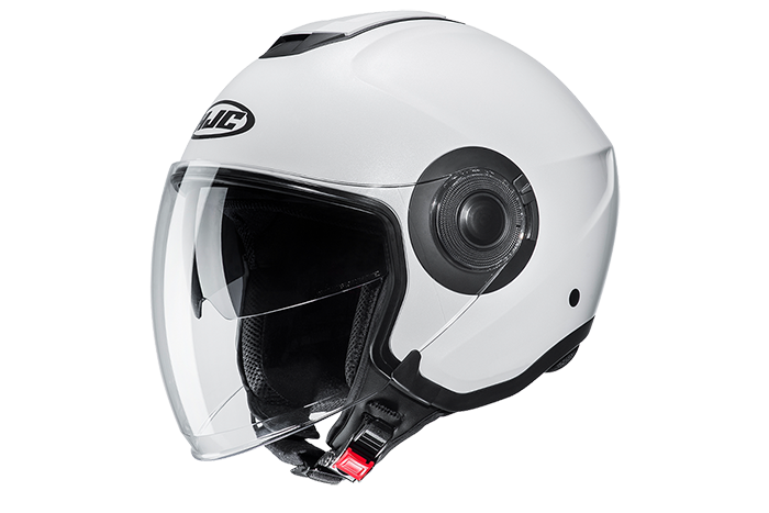 HJC I40 Casco blanco semi plano