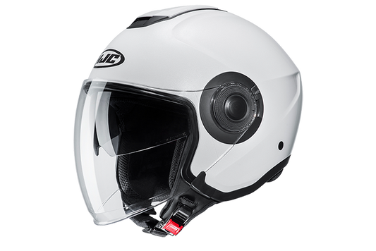 HJC I40 Casque blanc semi plat