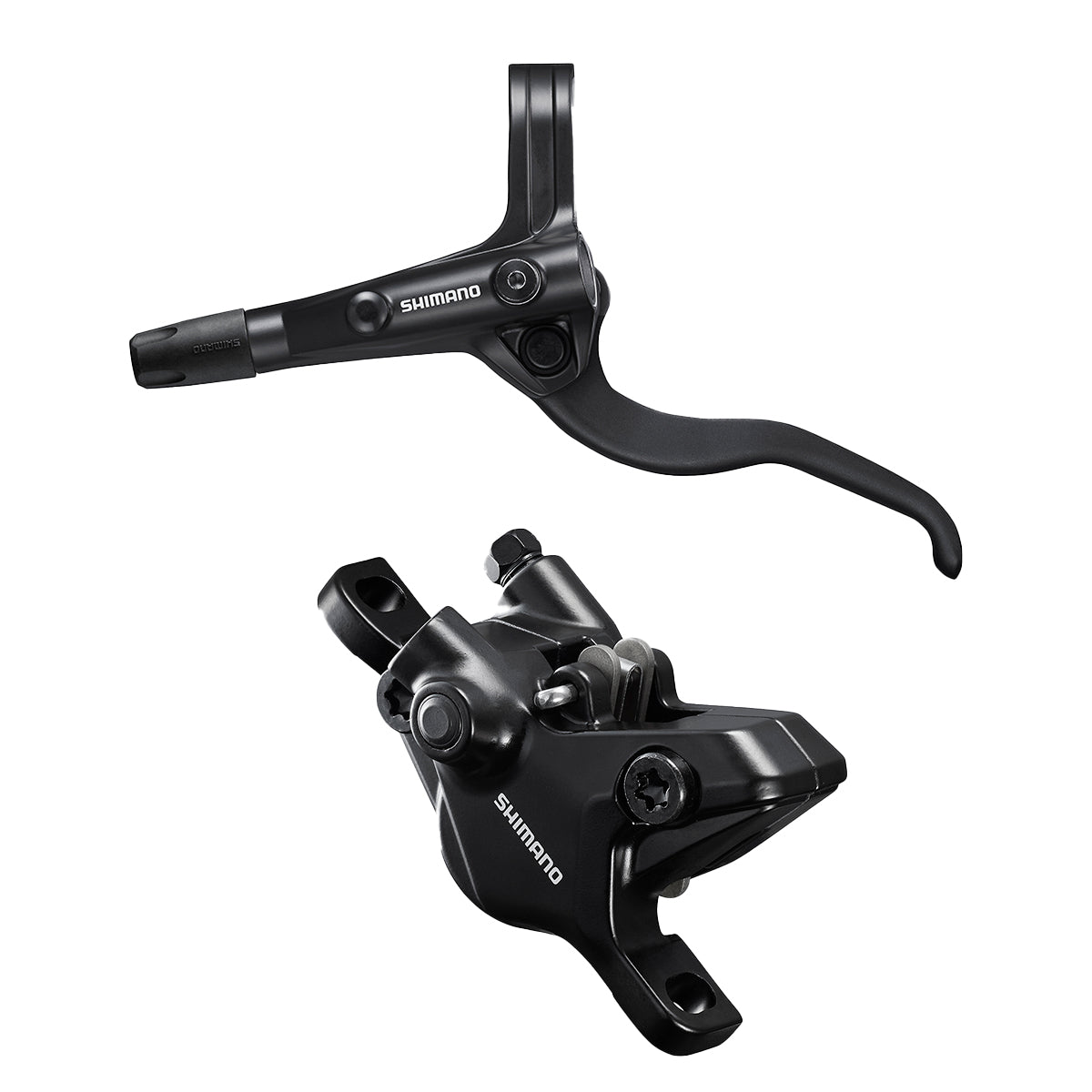 Dvojica hydraulických diskových brzdí Shimano MT401