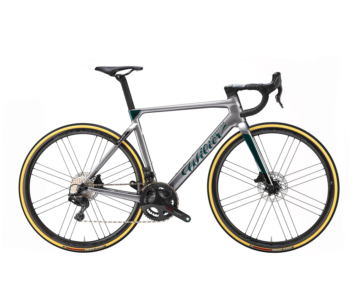 Wilier SLR Sram Force Axs Sram Row SLR 42KC Koolstofschijf