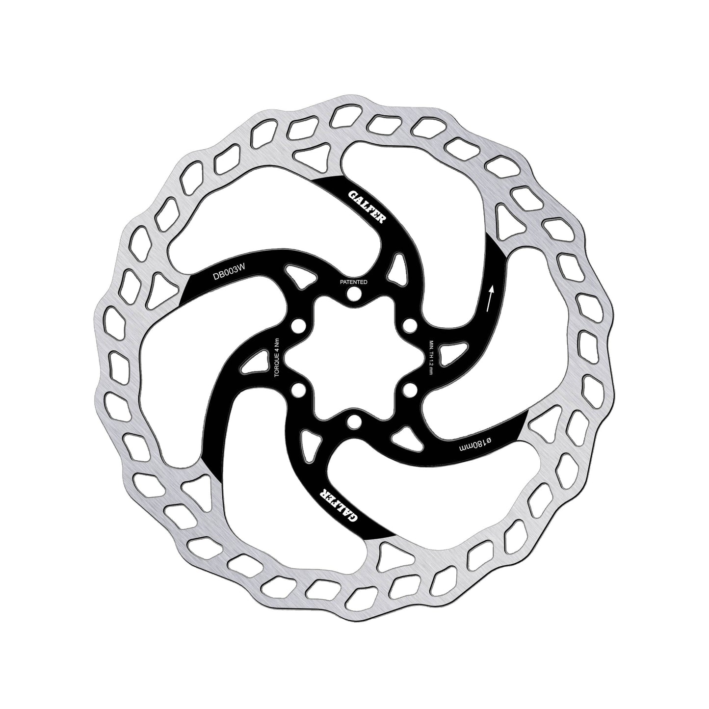 Fóra Galfer MTB Wave 6 1,8 mm brzdový disk DB003W